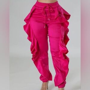 Ruffle Joggers (Small)